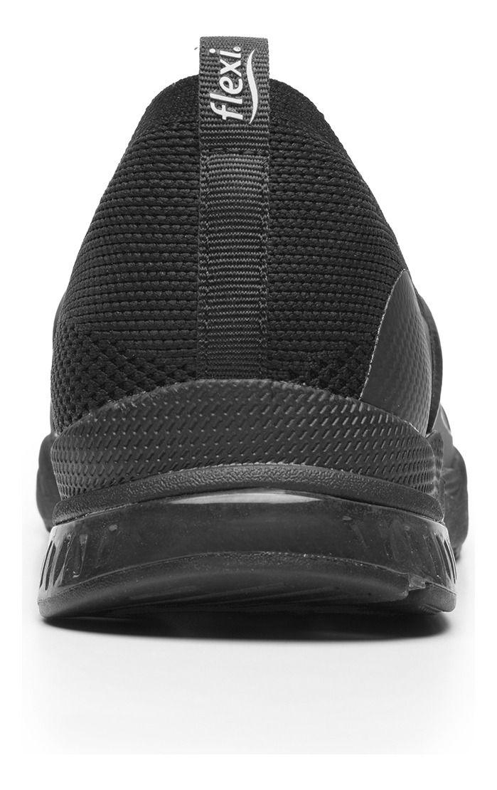 Zapatilla Mujer Casiopea 105113 Negra Flexi-4