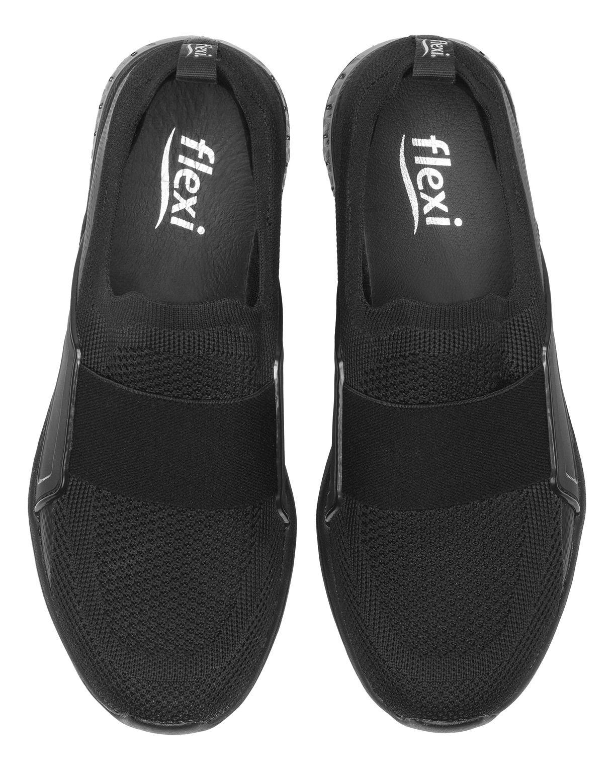 Zapatilla Mujer Casiopea 105113 Negra Flexi-5