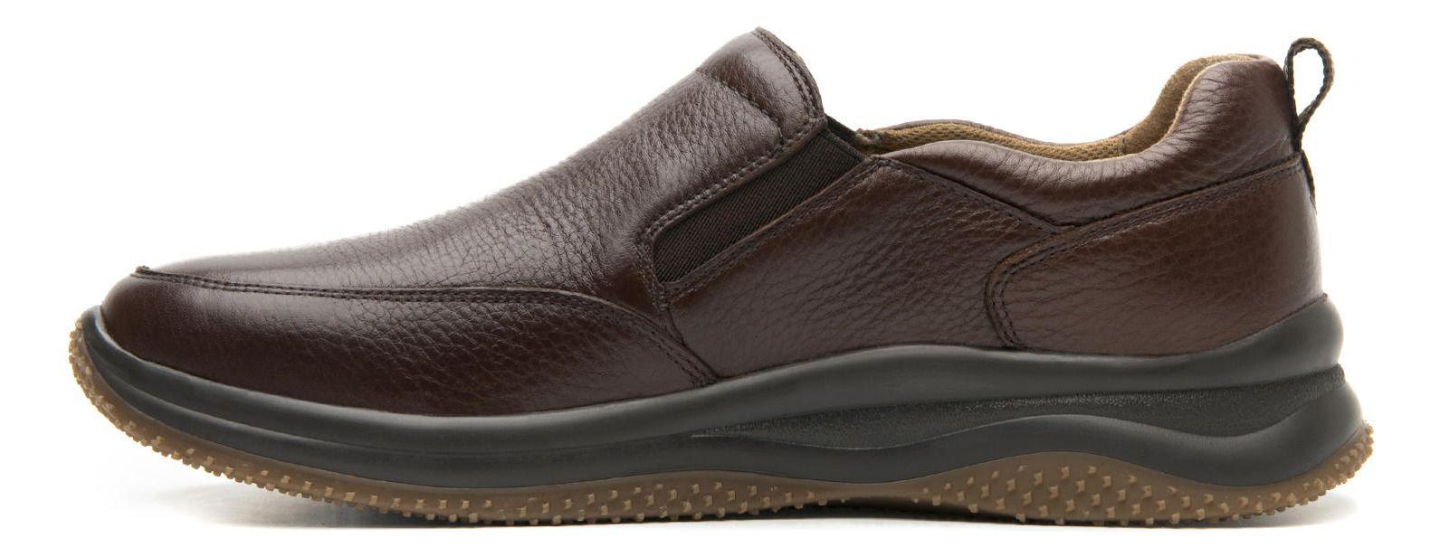 Zapato Hombre Cuero Flyer 410703 Nogal Flexi-2