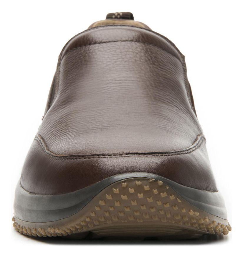 Zapato Hombre Cuero Flyer 410703 Nogal Flexi-3