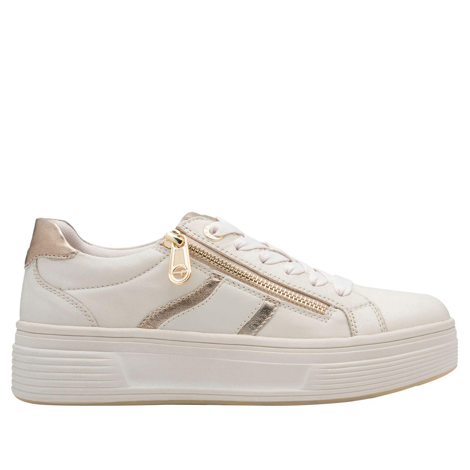 Zapatilla Mujer 83716-44 Blanca y Tamaris-0