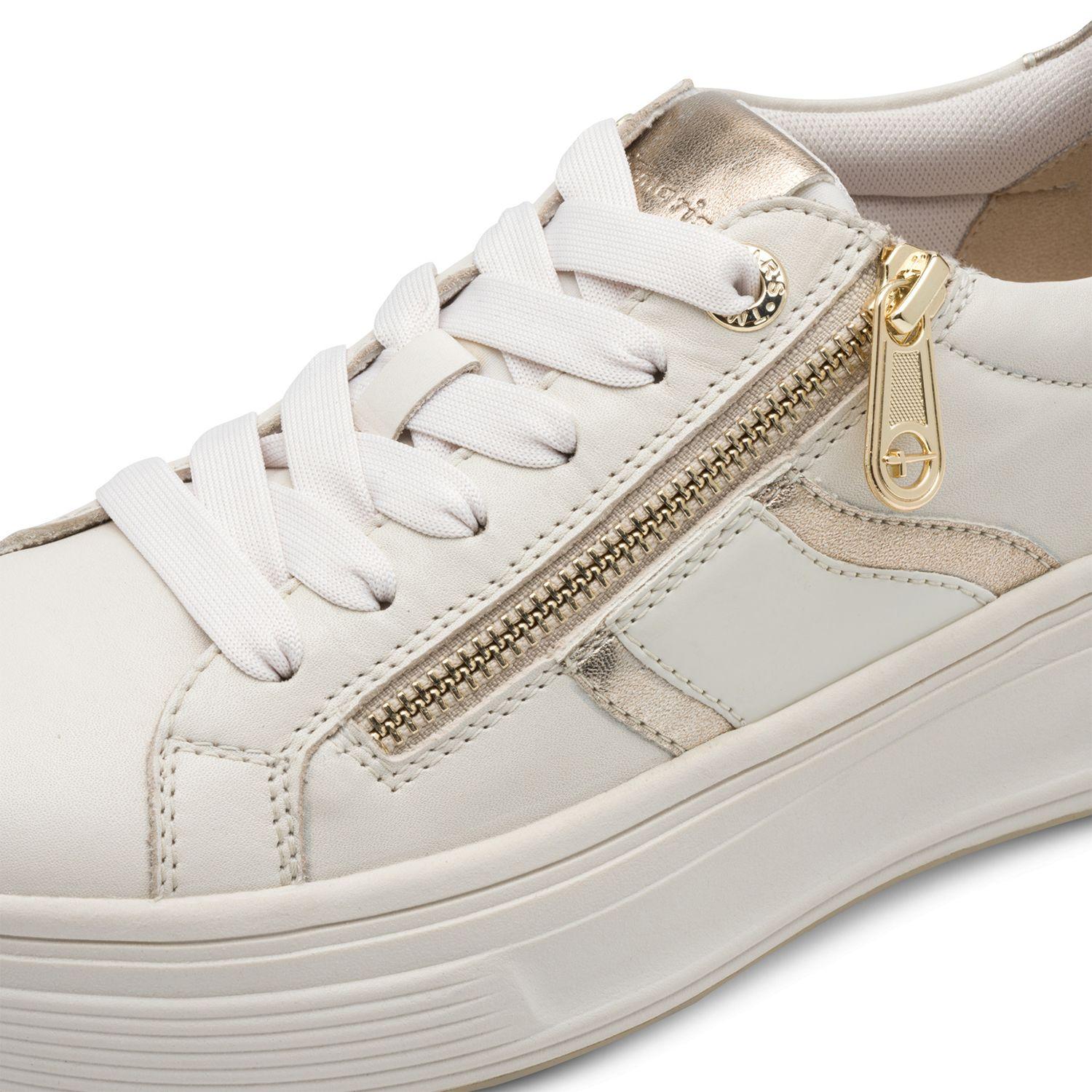 Zapatilla Mujer 83716-44 Blanca y Tamaris-1