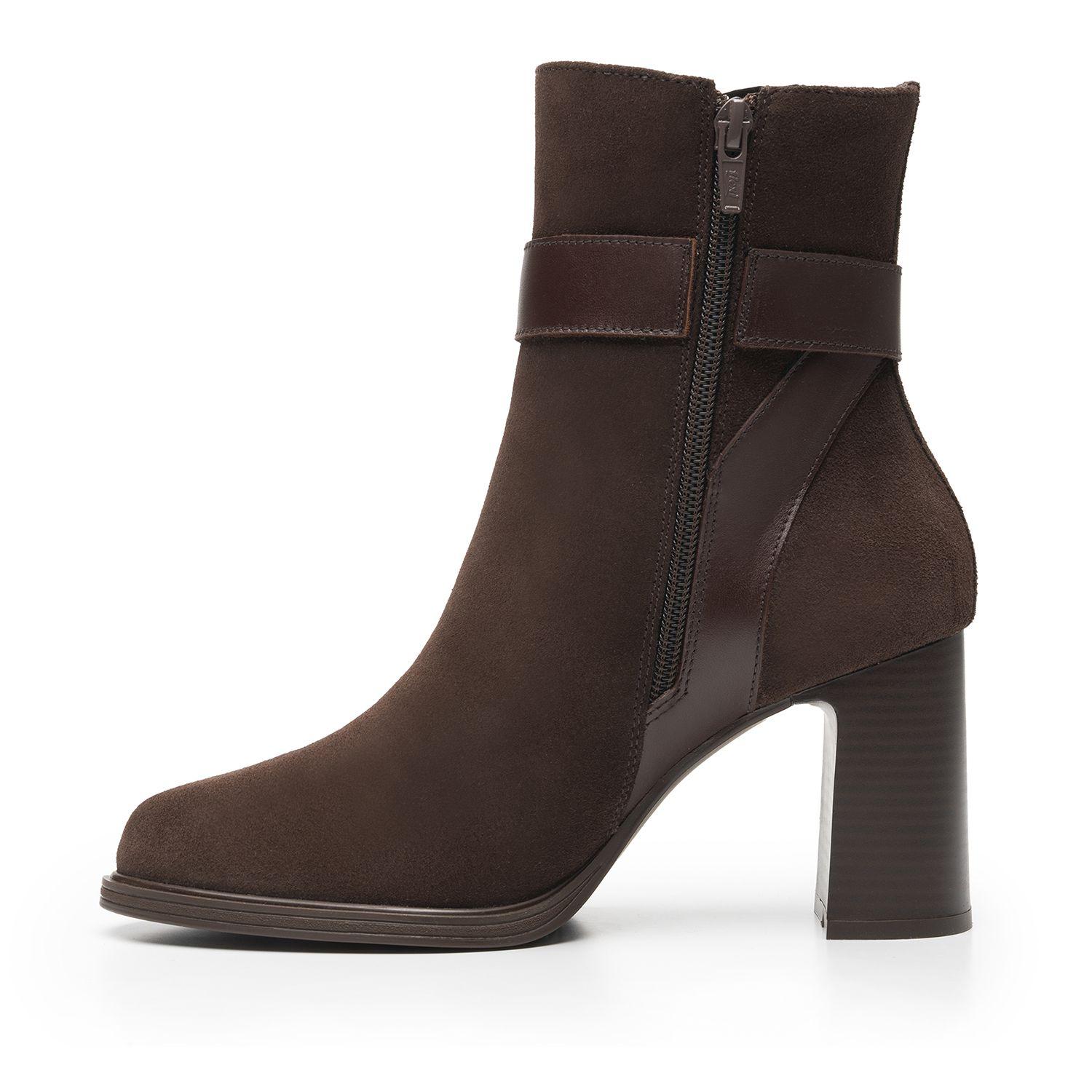 Botin Mujer Mariela 130603 Chocolate Flexi-3