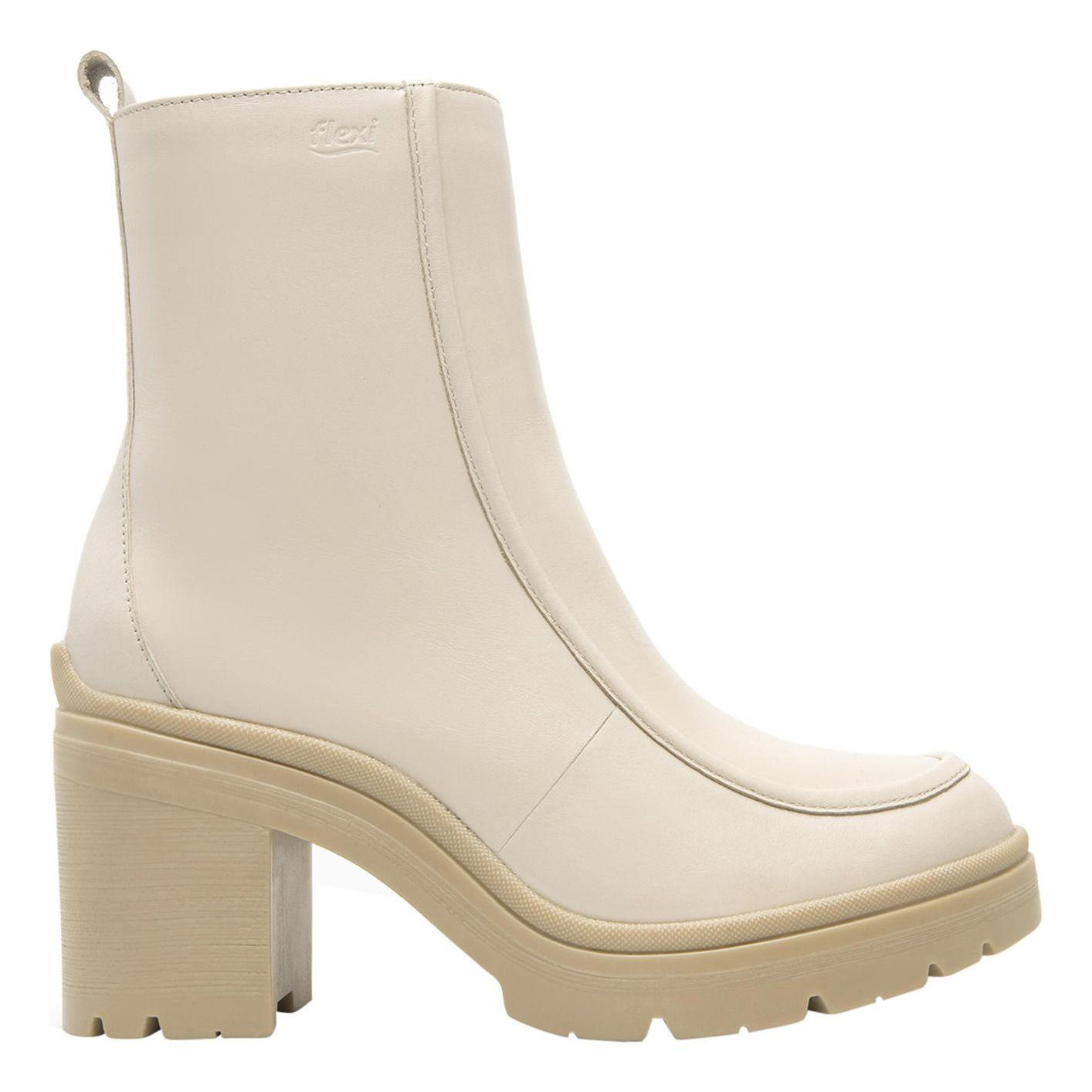 Botín Mujer Damaris 119606 Beige Flexi-0