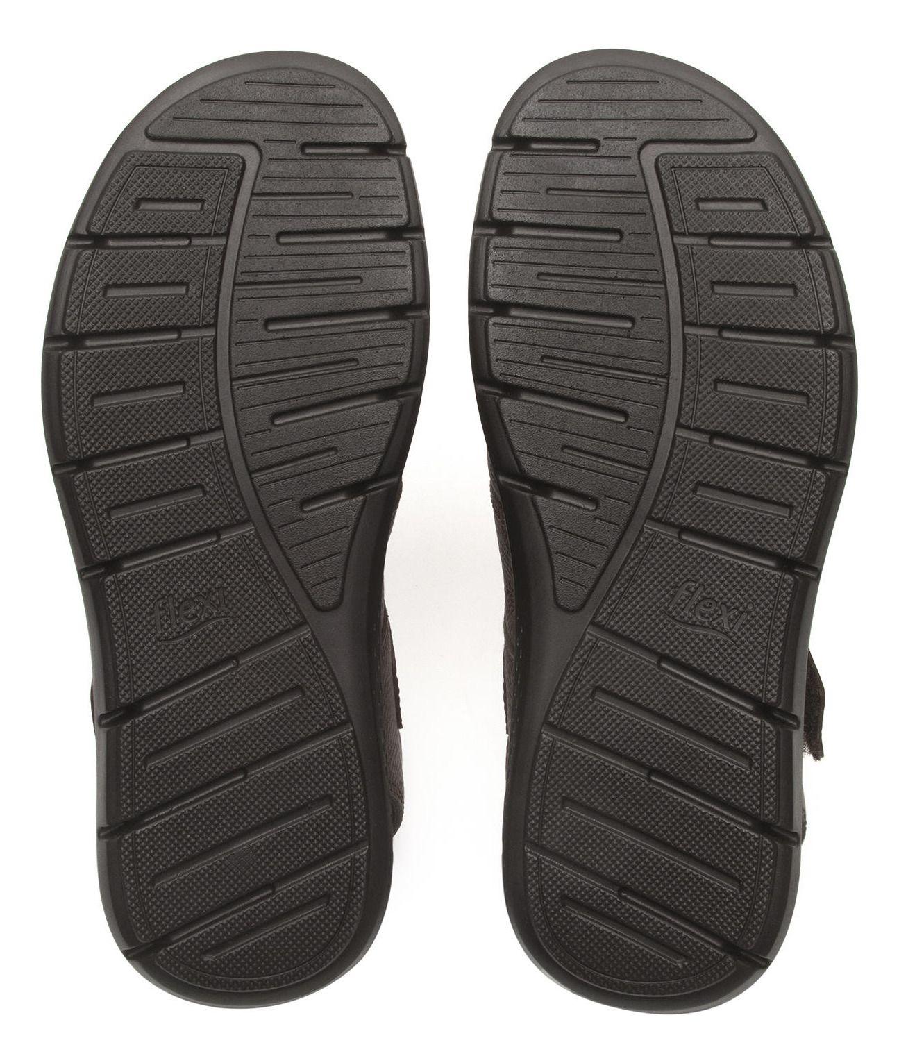 Sandalia Hombre Odin 400026 Café Caoba Flexi-5