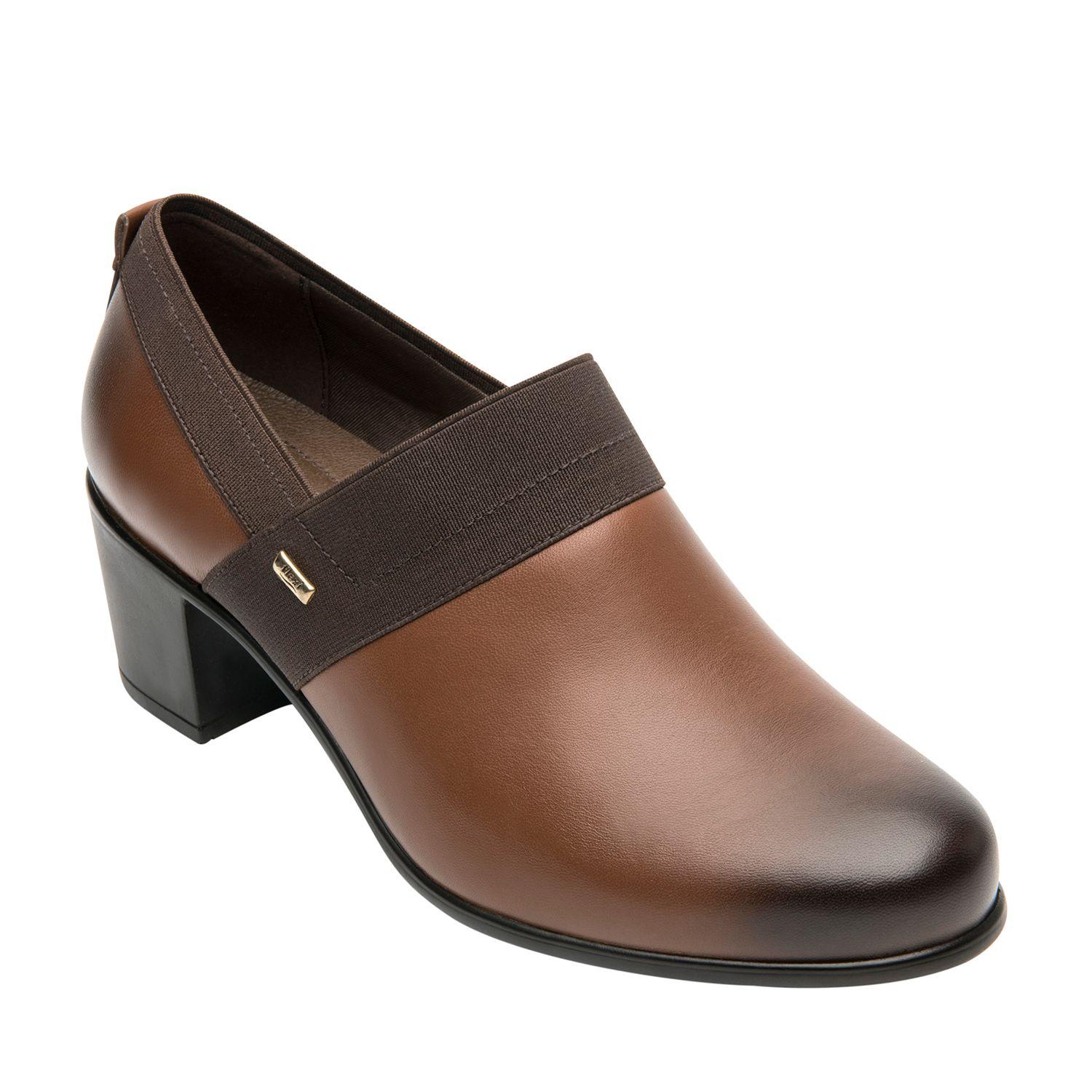 Zapato Mujer Cuero Renata Café Flexi-1