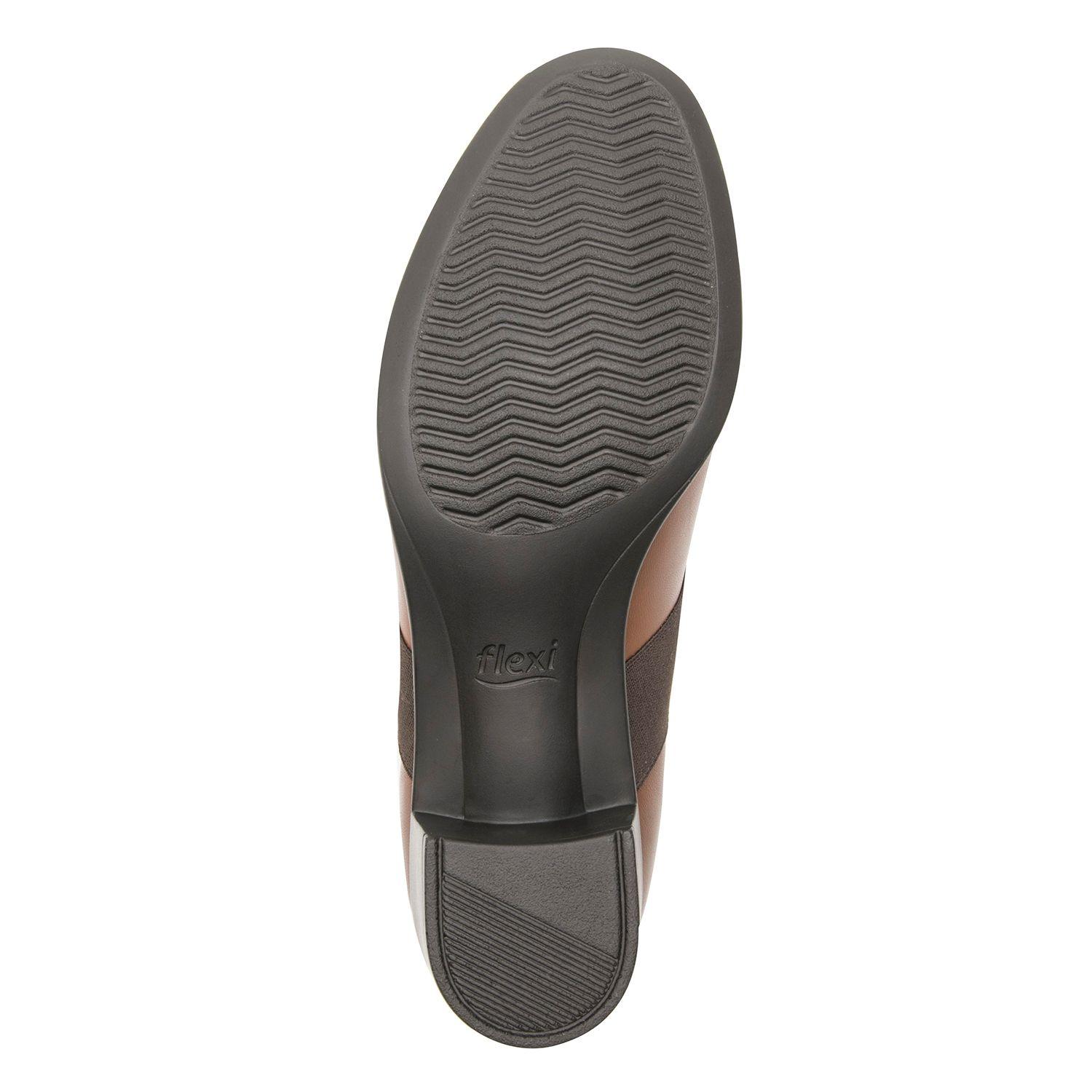 Zapato Mujer Cuero Renata Café Flexi-6