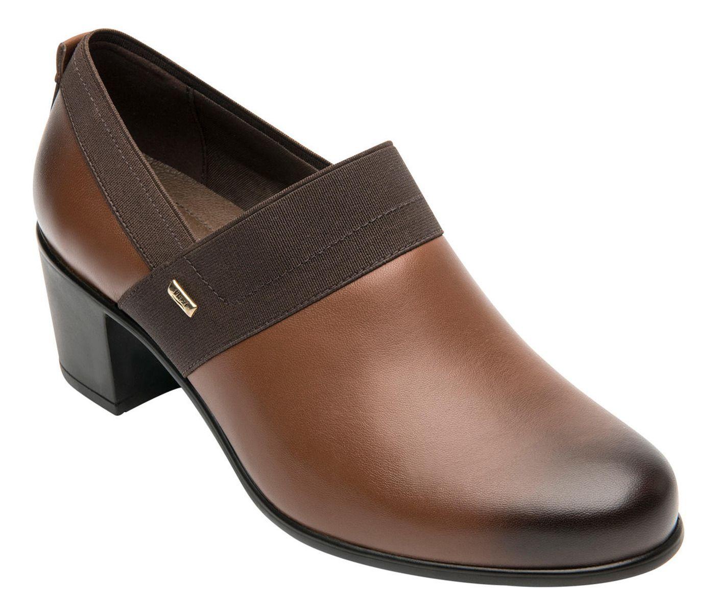 Zapato Mujer Cuero Renata Café Flexi-7