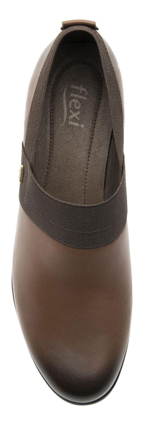 Zapato Mujer Cuero Renata Café Flexi-5