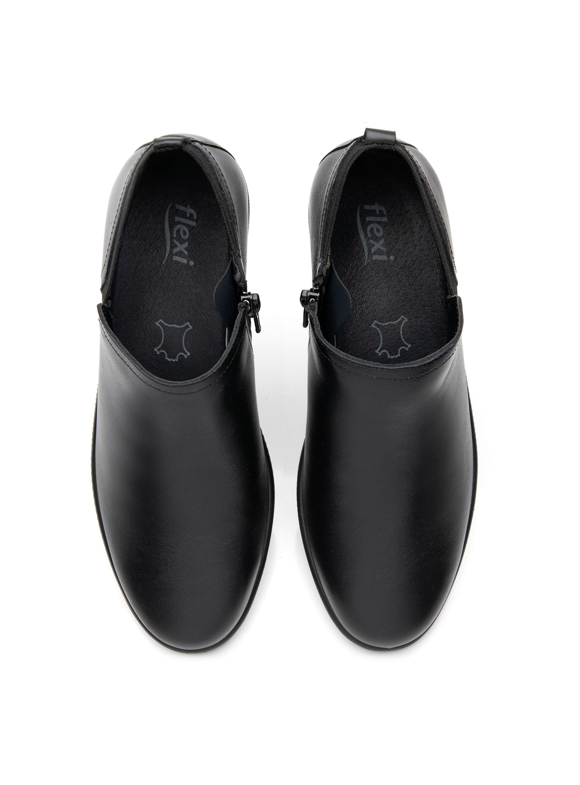 Bootie Mujer Raissa 130009 Negro Flexi-5