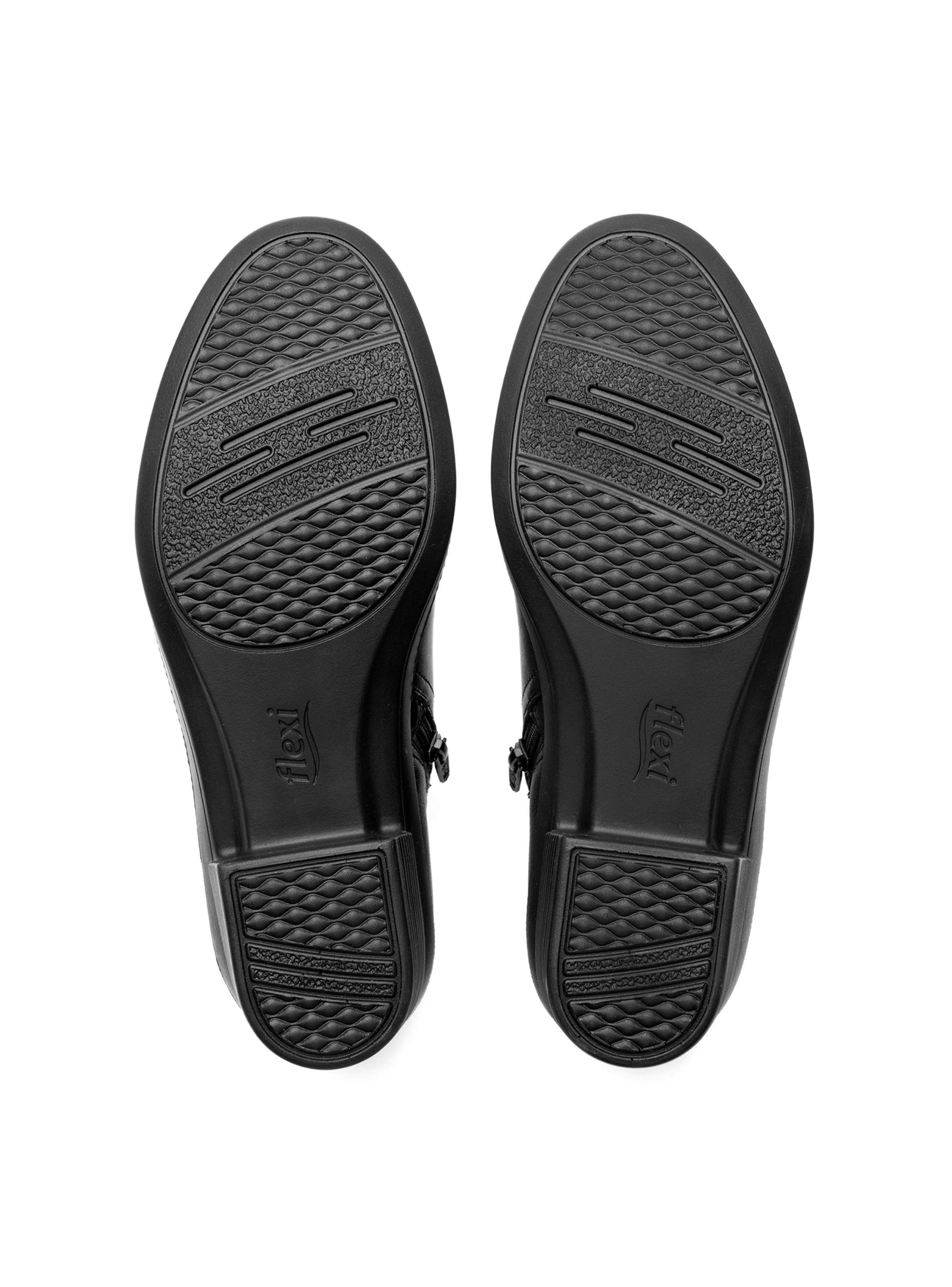 Bootie Mujer Raissa 130009 Negro Flexi-6