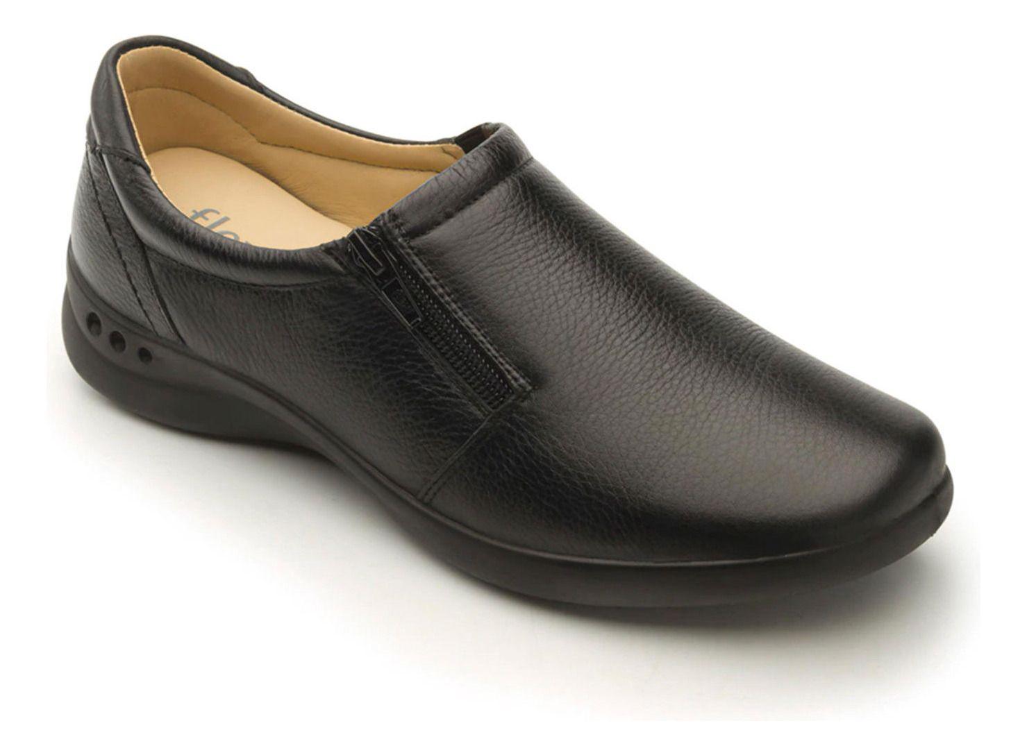 Zapato Mujer Cuero Ofelia Negro Flexi-7