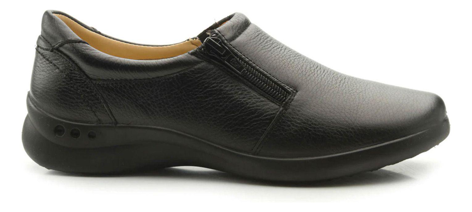 Zapato Mujer Cuero Ofelia Negro Flexi-1