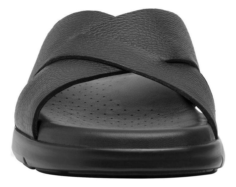 Sandalia Hombre Cuero Odin Negro Flexi-4