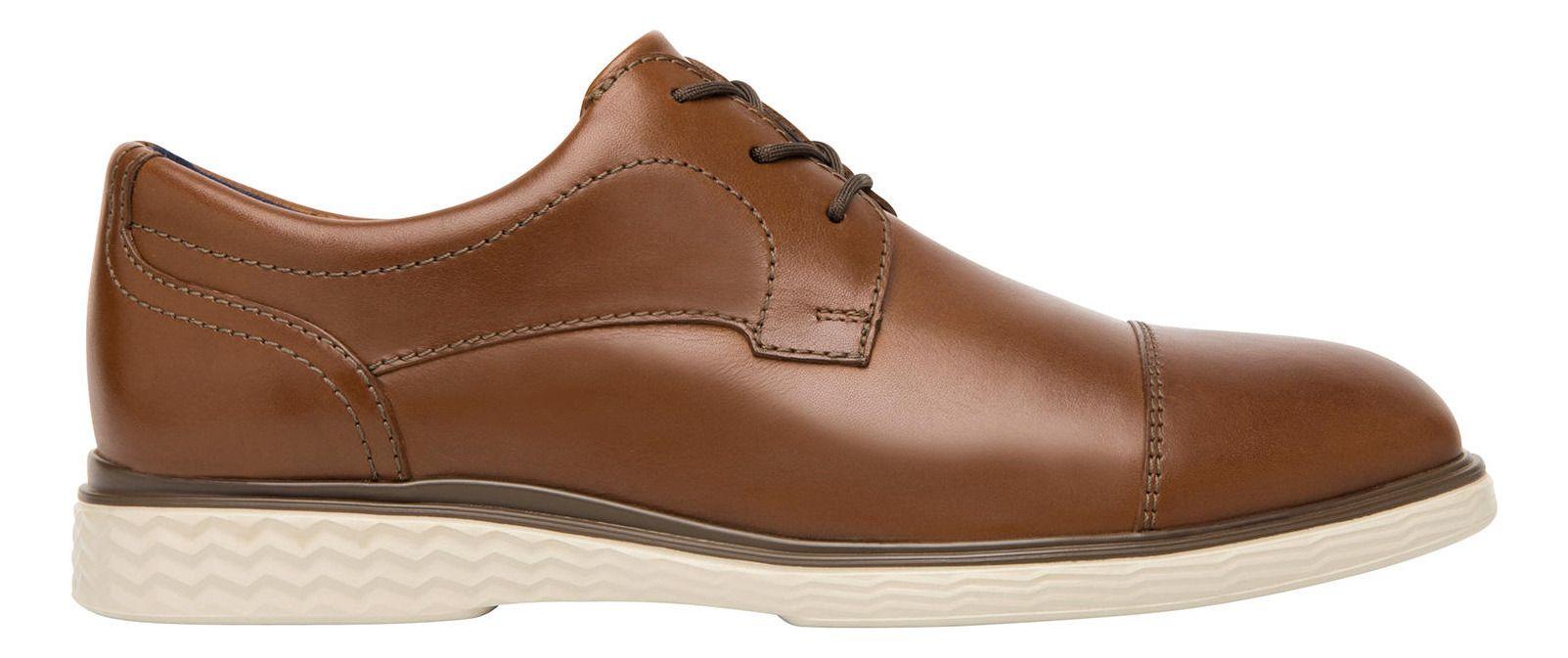 Zapato Hombre Cuero Titanium Café Flexi-1