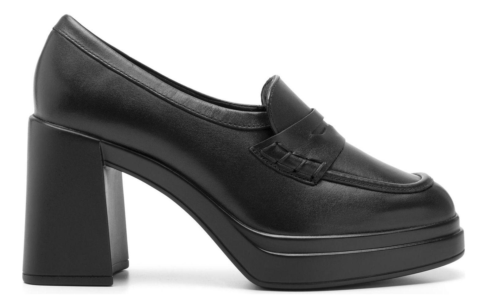 Mocasín Mujer Cuero Mandy 127401 Negro Flexi-0