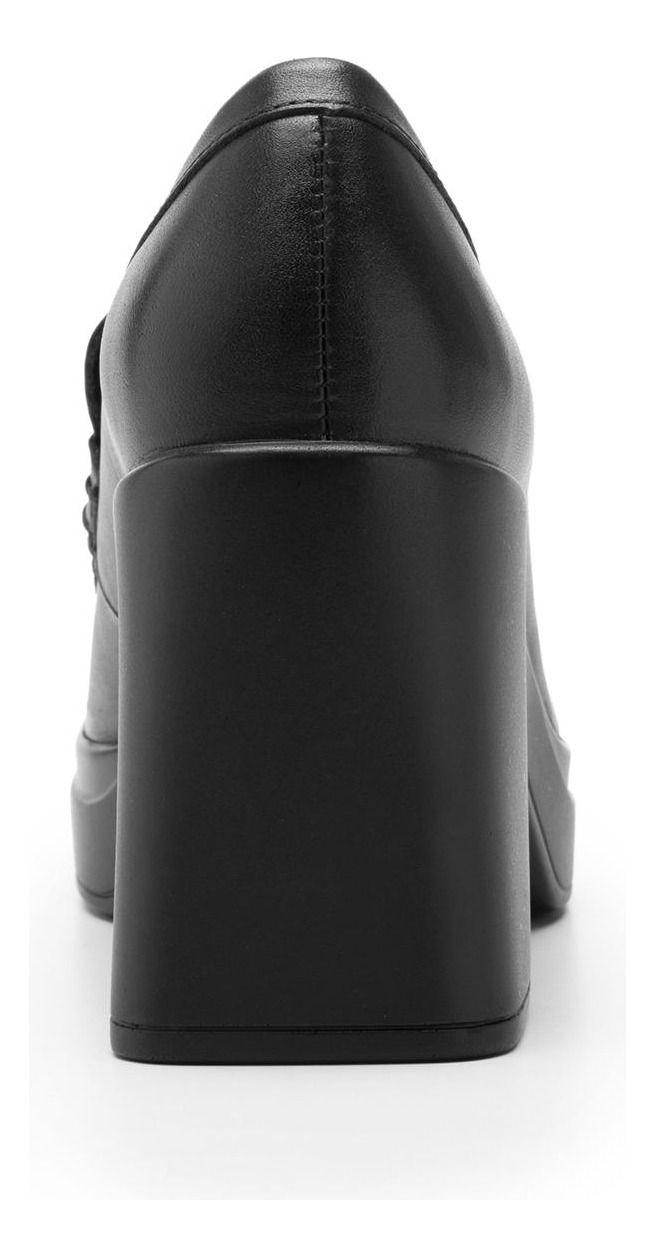 Mocasín Mujer Cuero Mandy 127401 Negro Flexi-3
