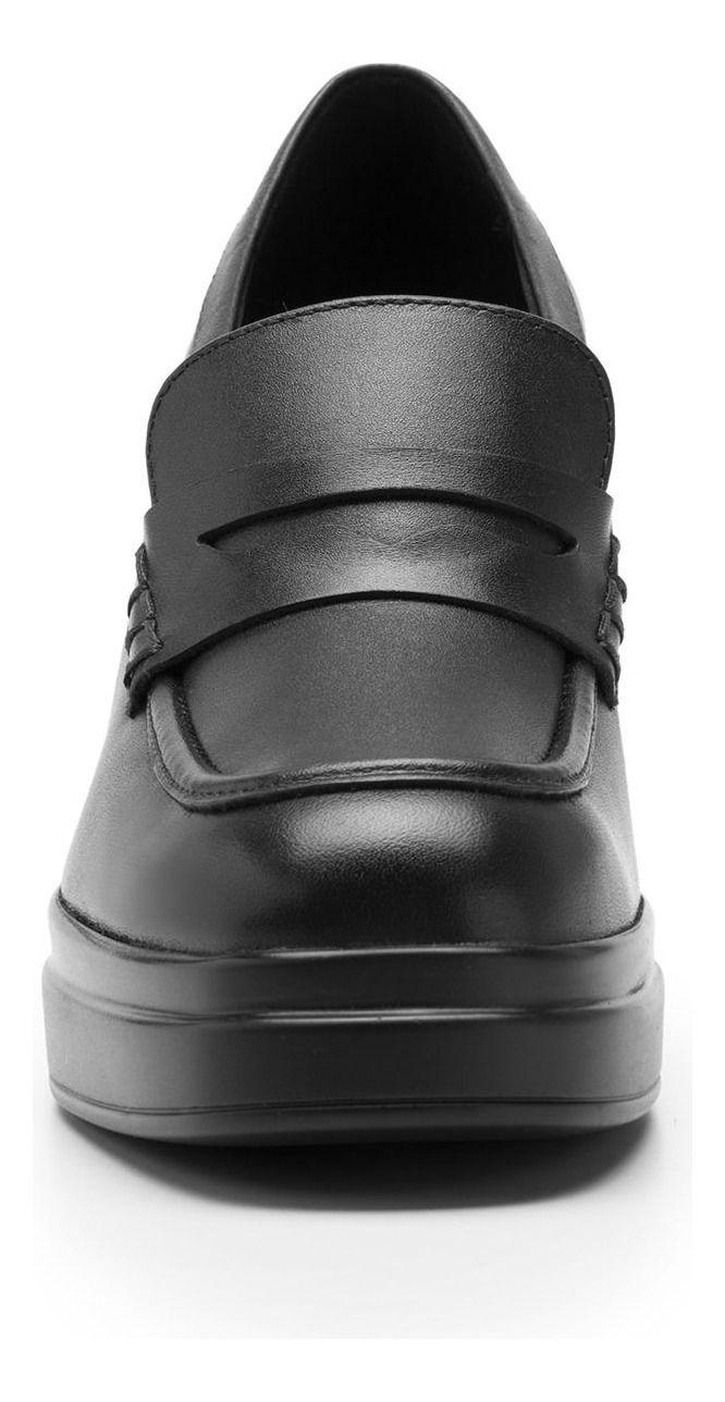 Mocasín Mujer Cuero Mandy 127401 Negro Flexi-4