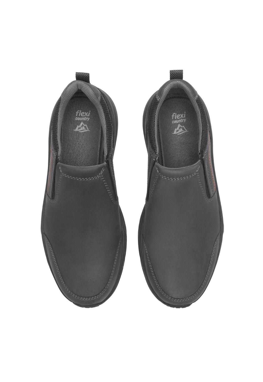 Zapato Hombre Klimber 410907 Gris Flexi-5