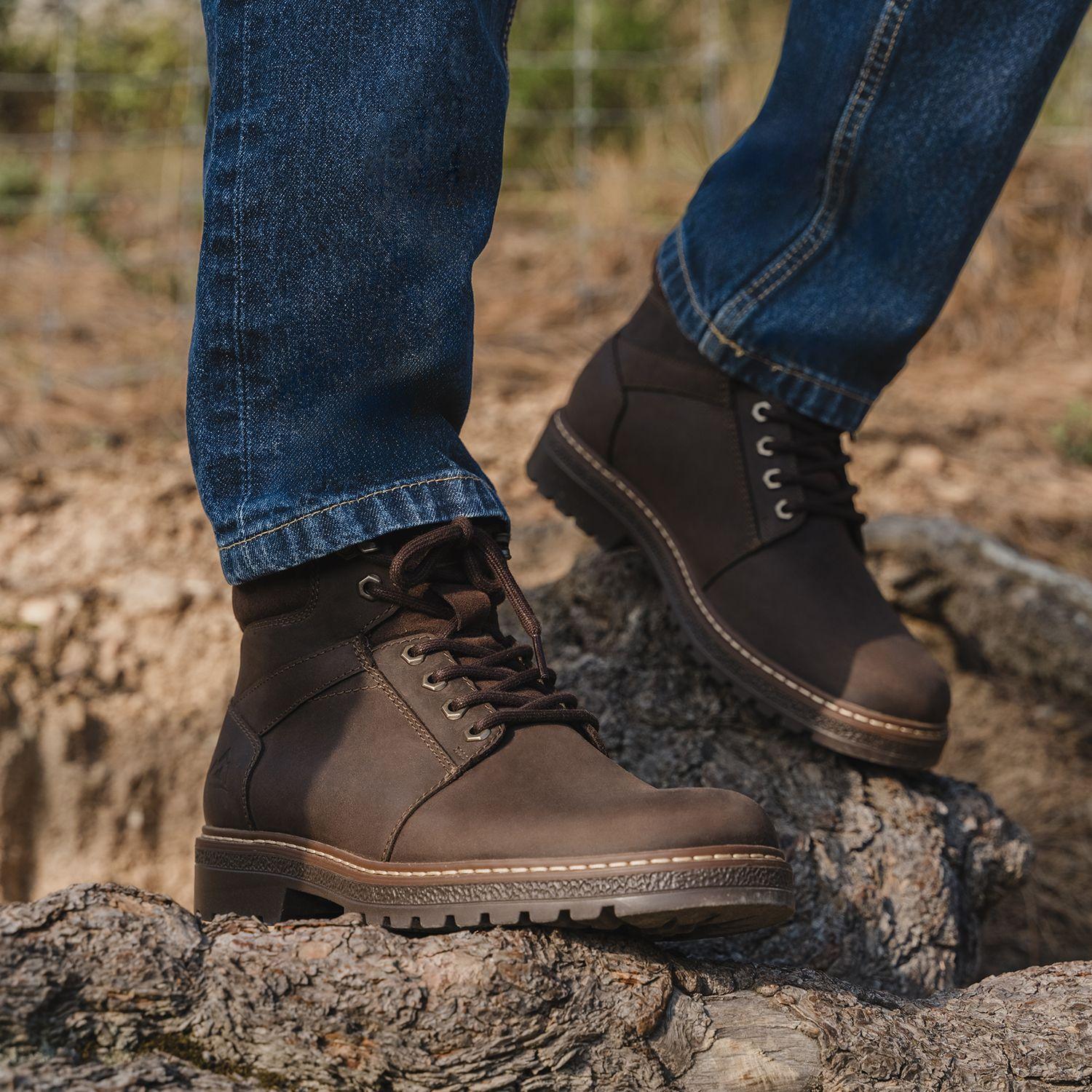 Botin Hombre Mattos 417402 Cafe Flexi-2
