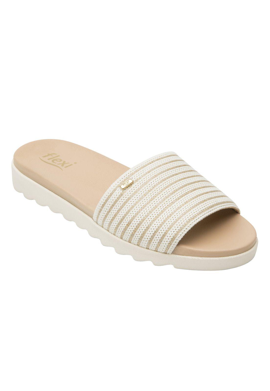 Sandalia Mujer Norah Beige Flexi-2