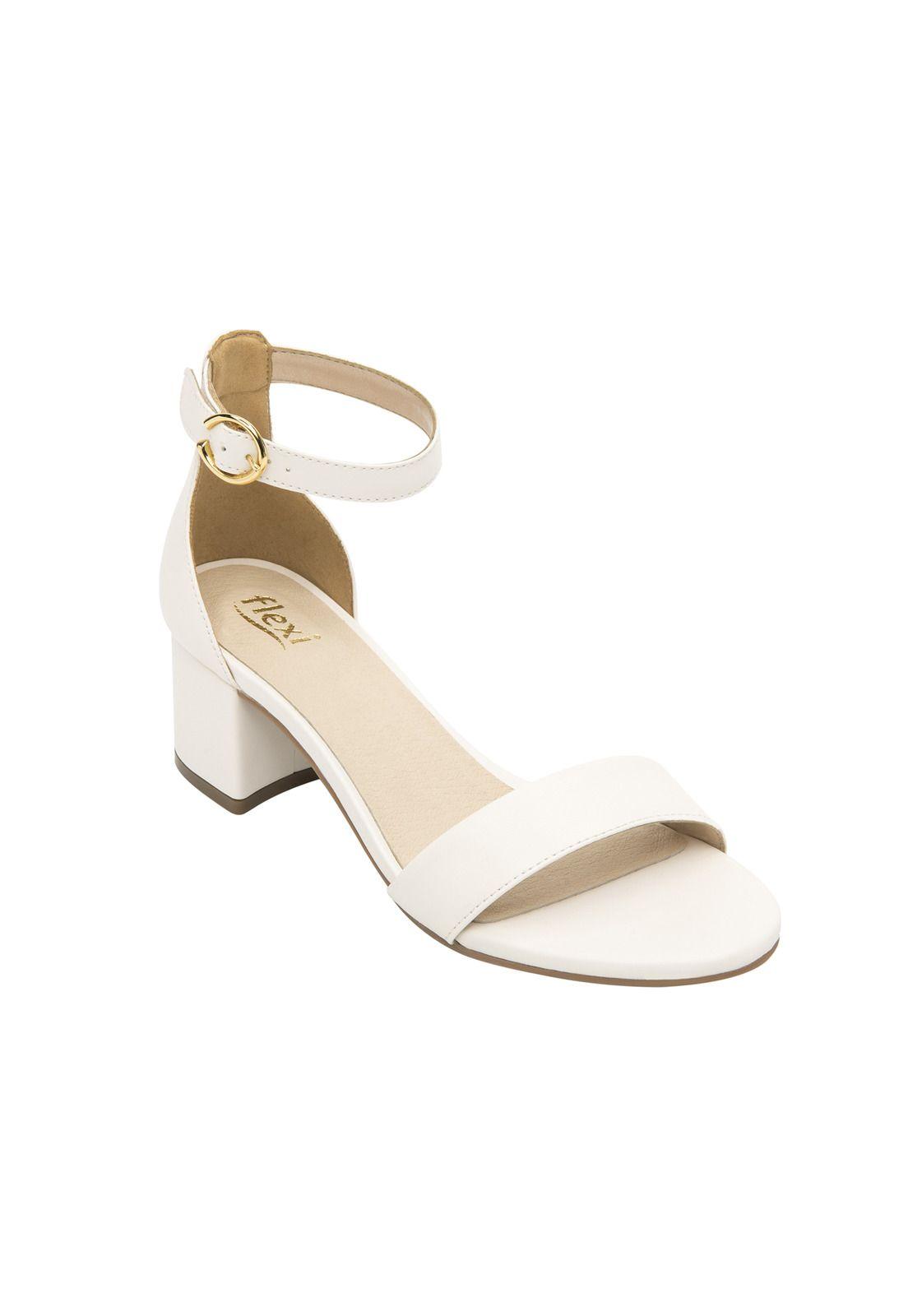 SANDALIA MUJER CELINE 106411BLANCO-1