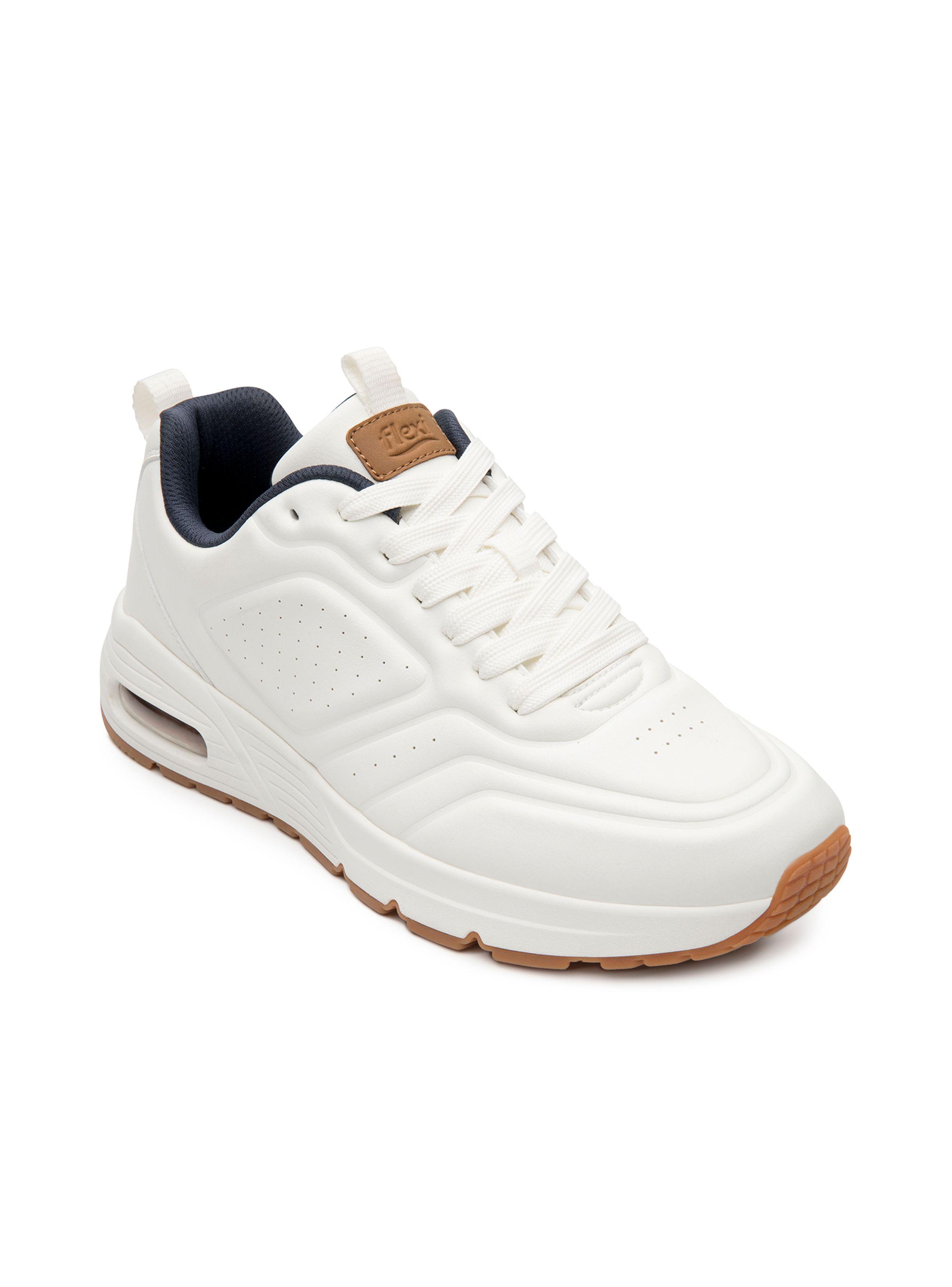 Zapatilla Hombre Maddox 422403 Blanco Marfil Flexi-1