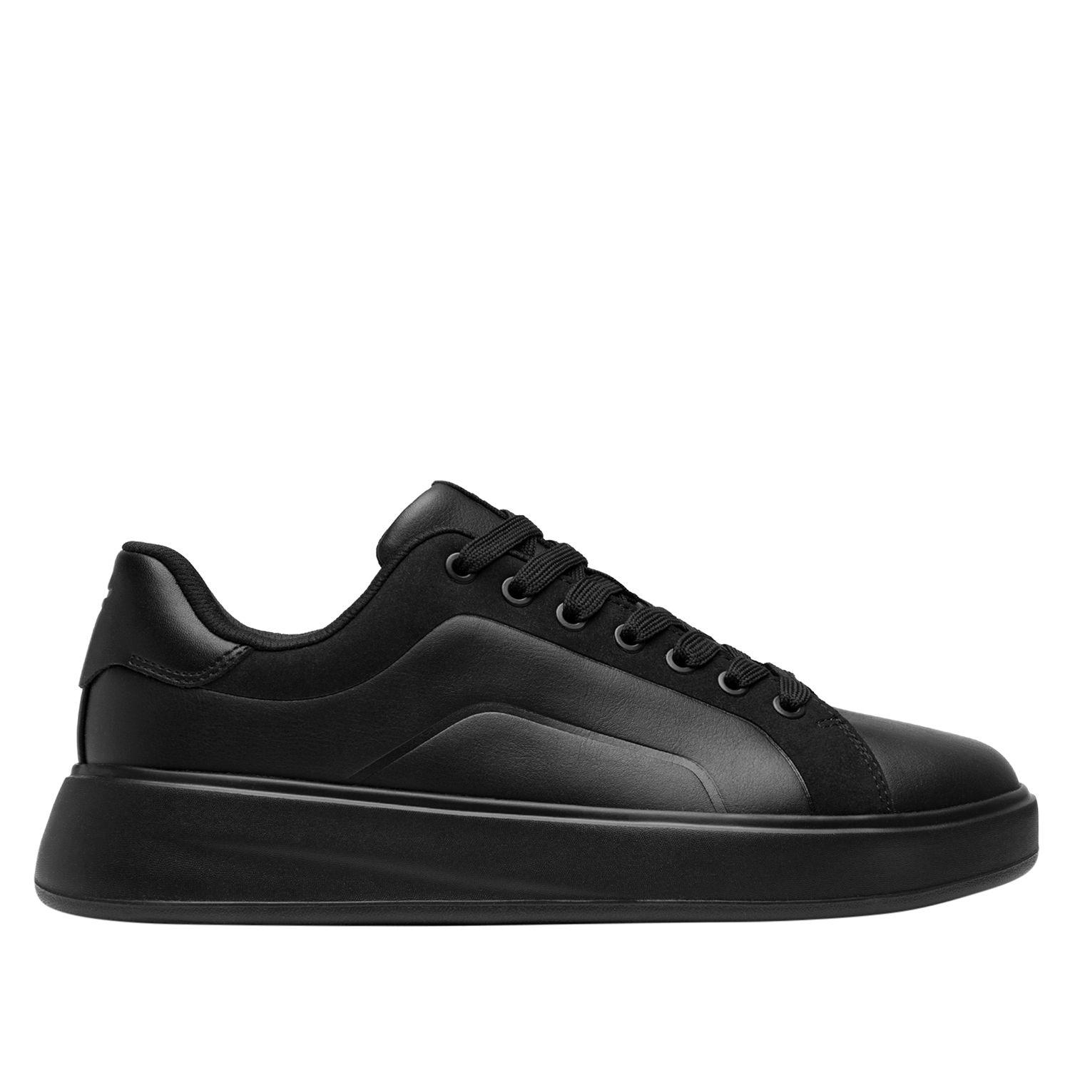 Zapatilla Hombre Zond 422601 Negra Flexi-0