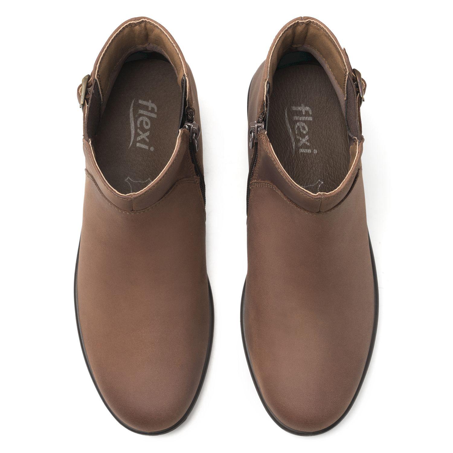 Botin Mujer Raissa 130004 Tan Flexi-5