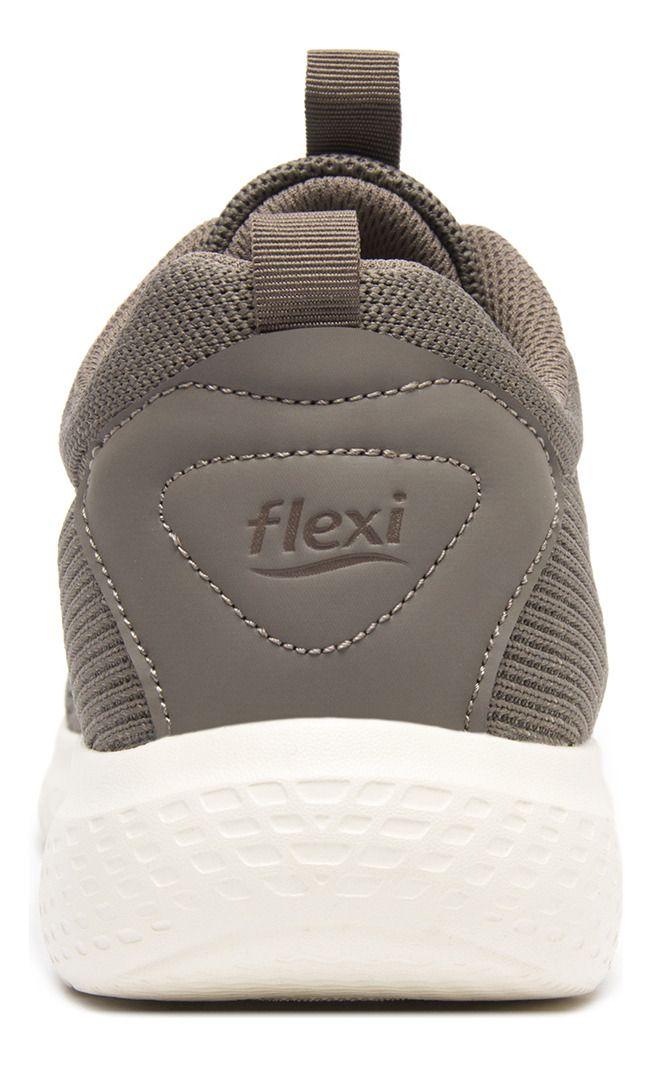 Zapatilla Hombre Barak 415503 Taupe Flexi-5