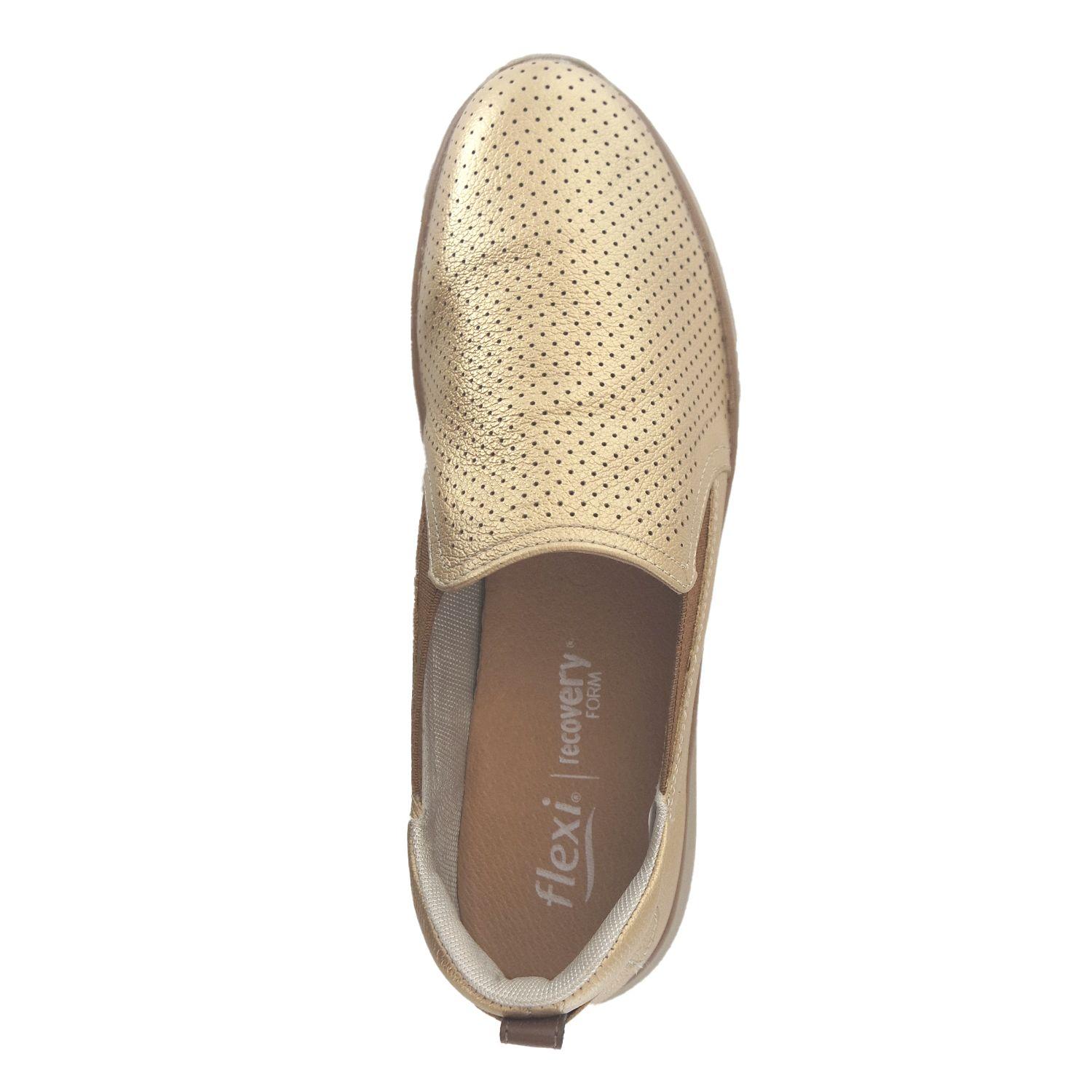 Zapatilla Mujer Beth 107601 Dorada Flexi-4