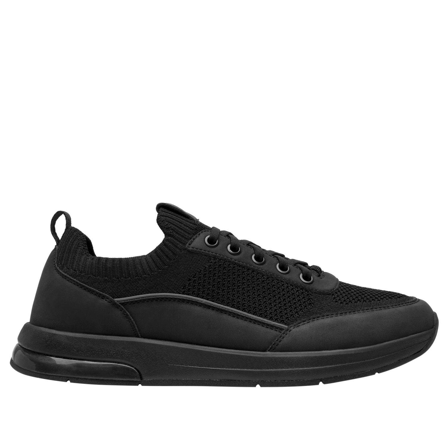 Zapatilla Hombre Baxter 422301 Negra Flexi-0