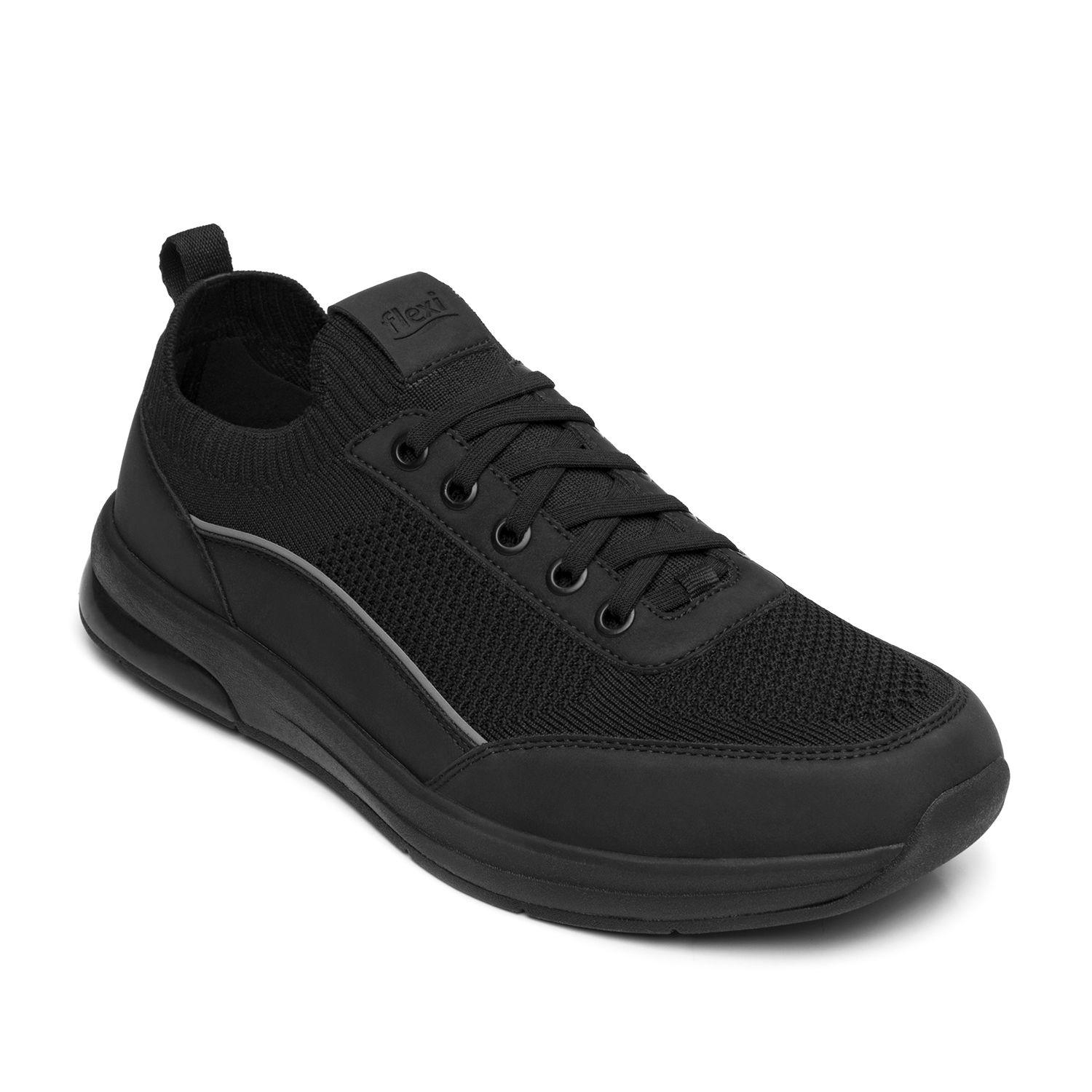 Zapatilla Hombre Baxter 422301 Negra Flexi-1