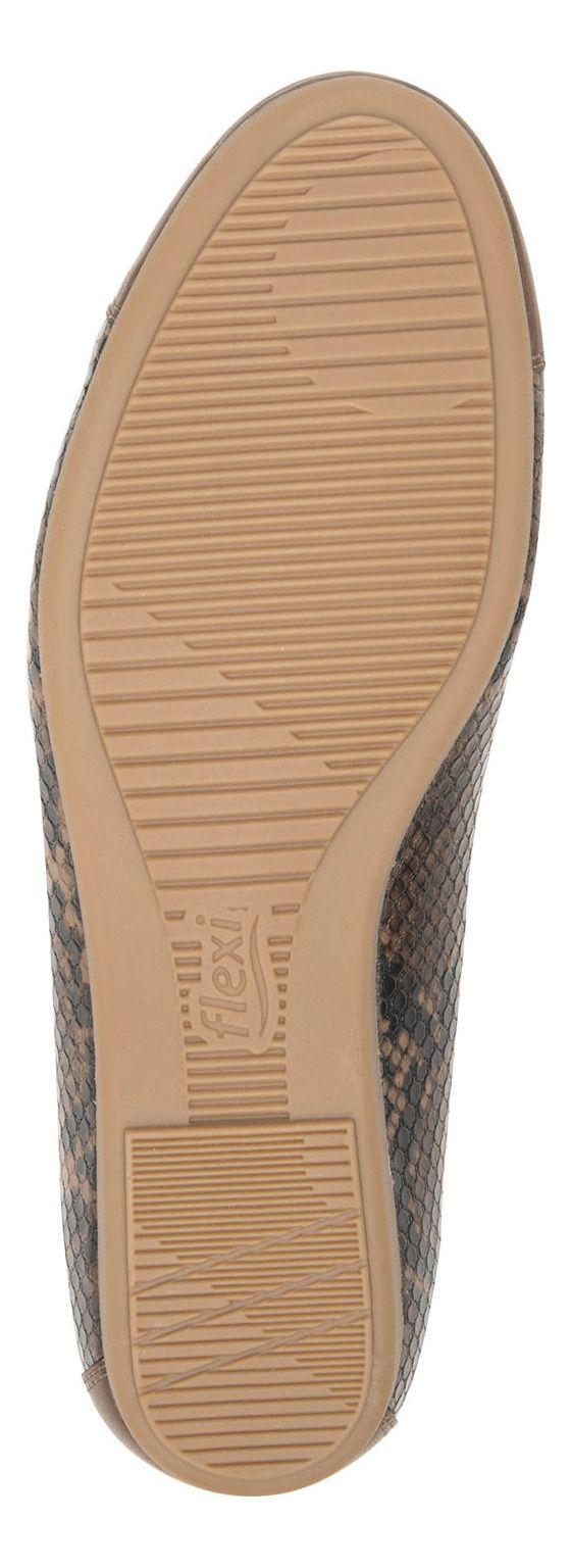 Ballerina Mujer Marie Café Flexi-6