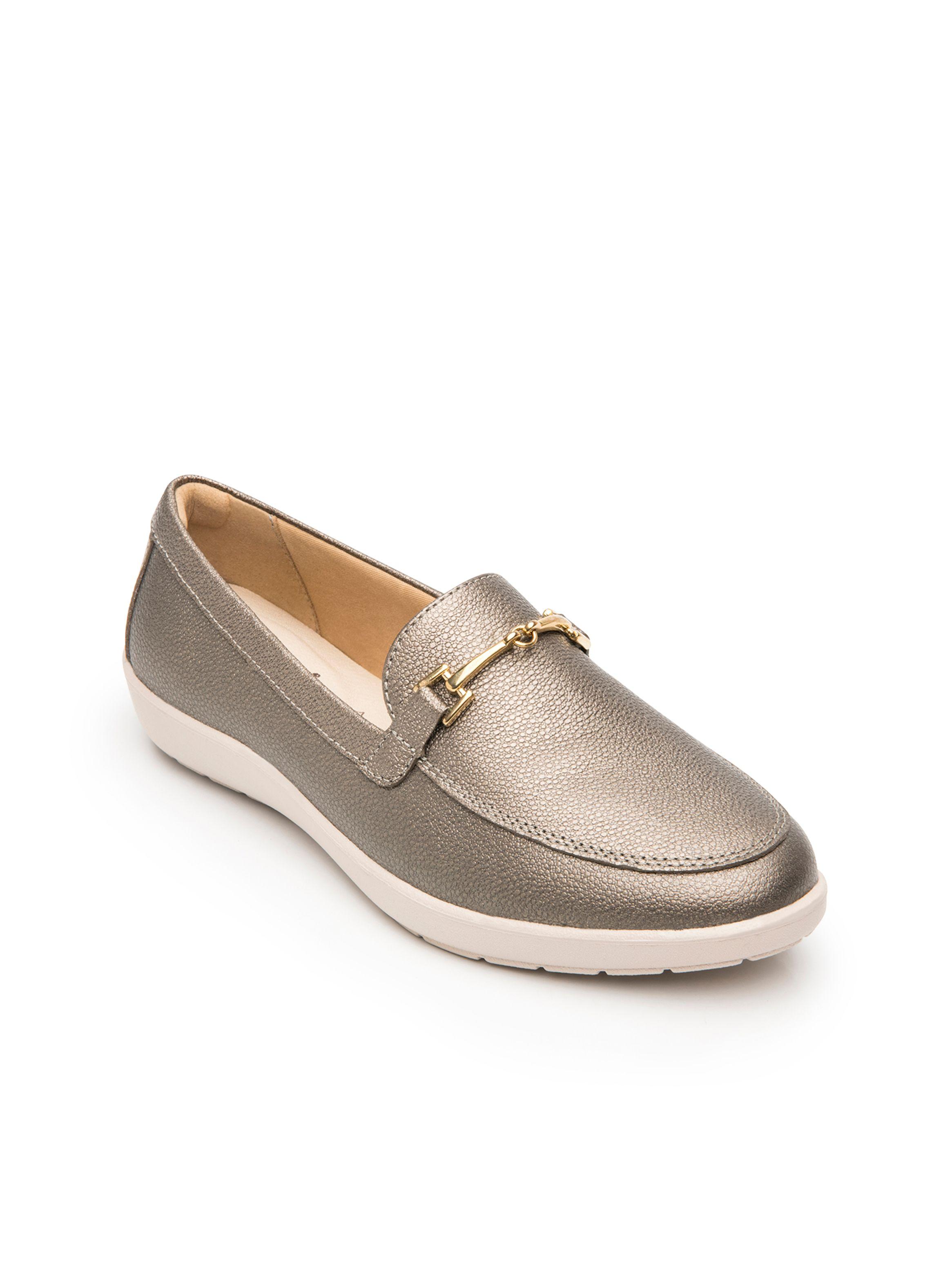 Mocasín Mujer Amelie 101908 Dorado Flexi-1