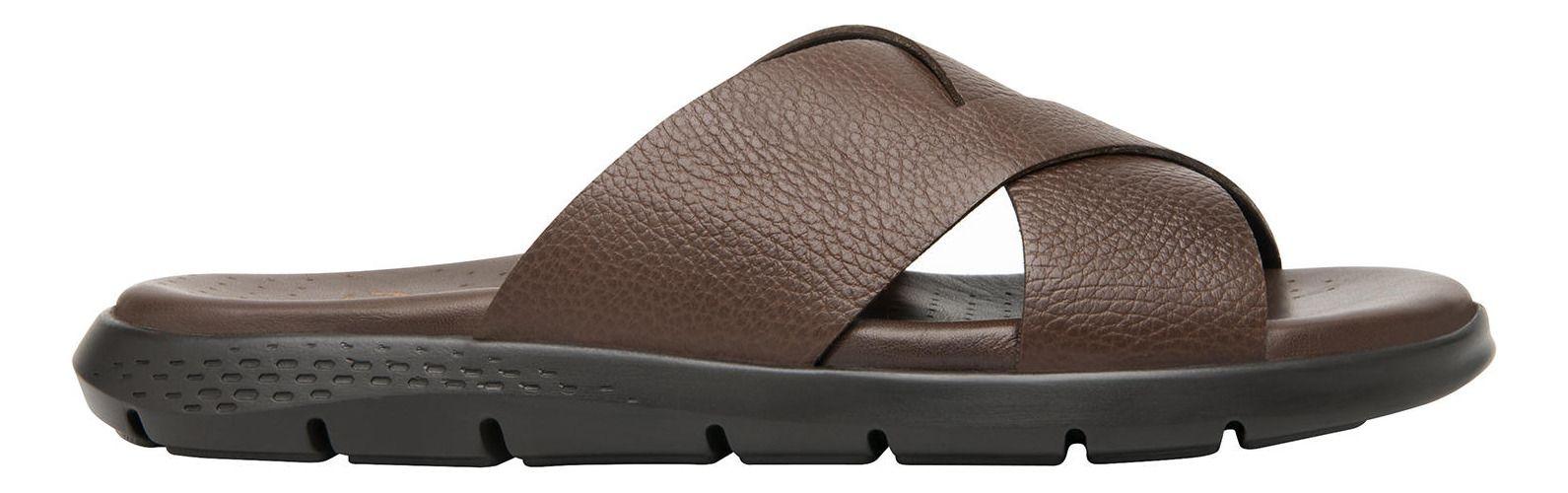 Sandalia Hombre Cuero Odin Café Flexi-2
