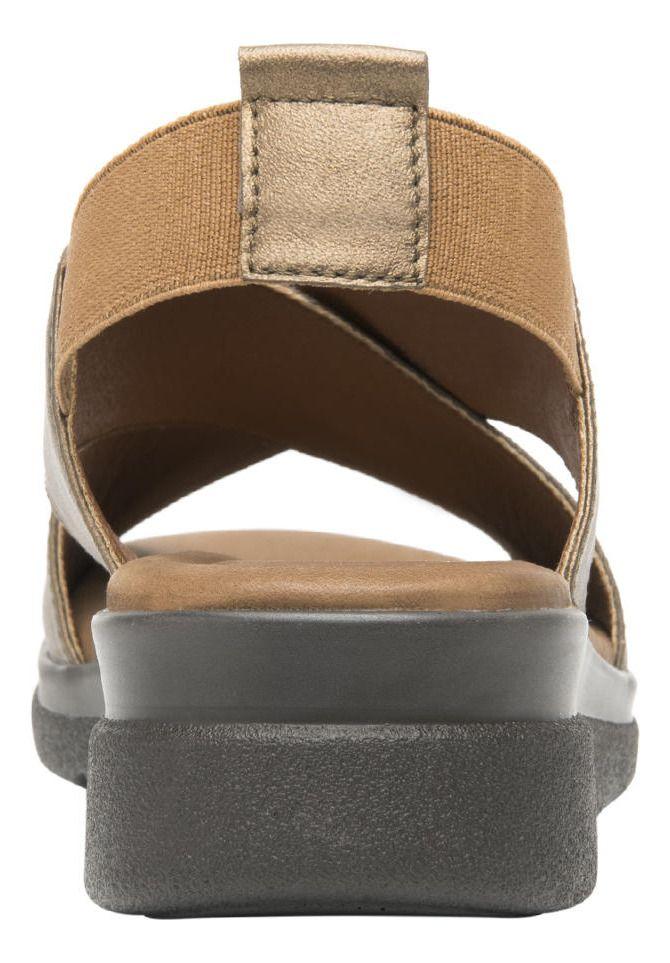 Sandalia Mujer Cuero Dariana Café Flexi-6