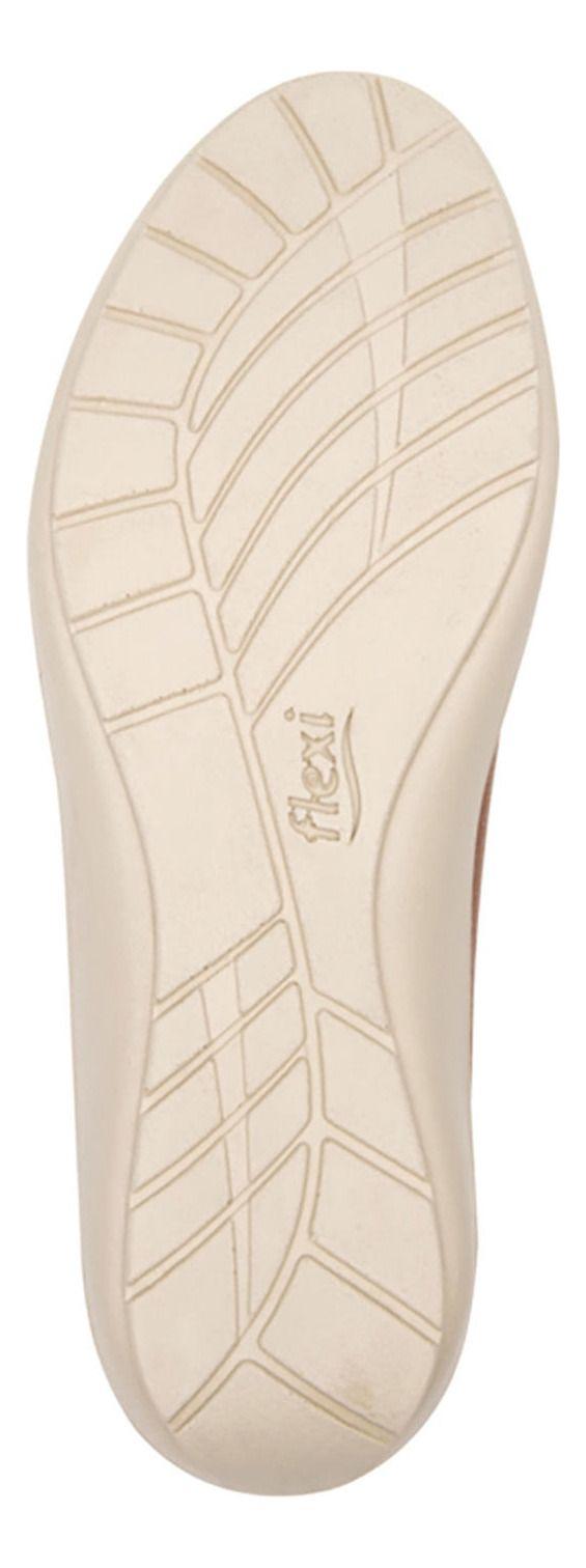 Zapato Mujer Cuero Amelie Café Flexi-8