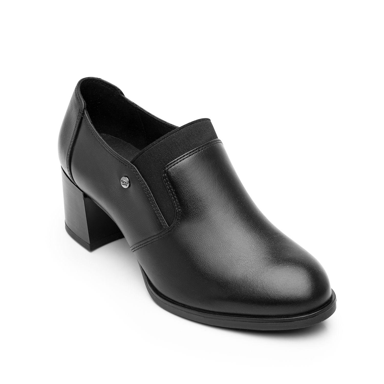 Zapato Mujer Mercedes 137302 Negro Flexi-1