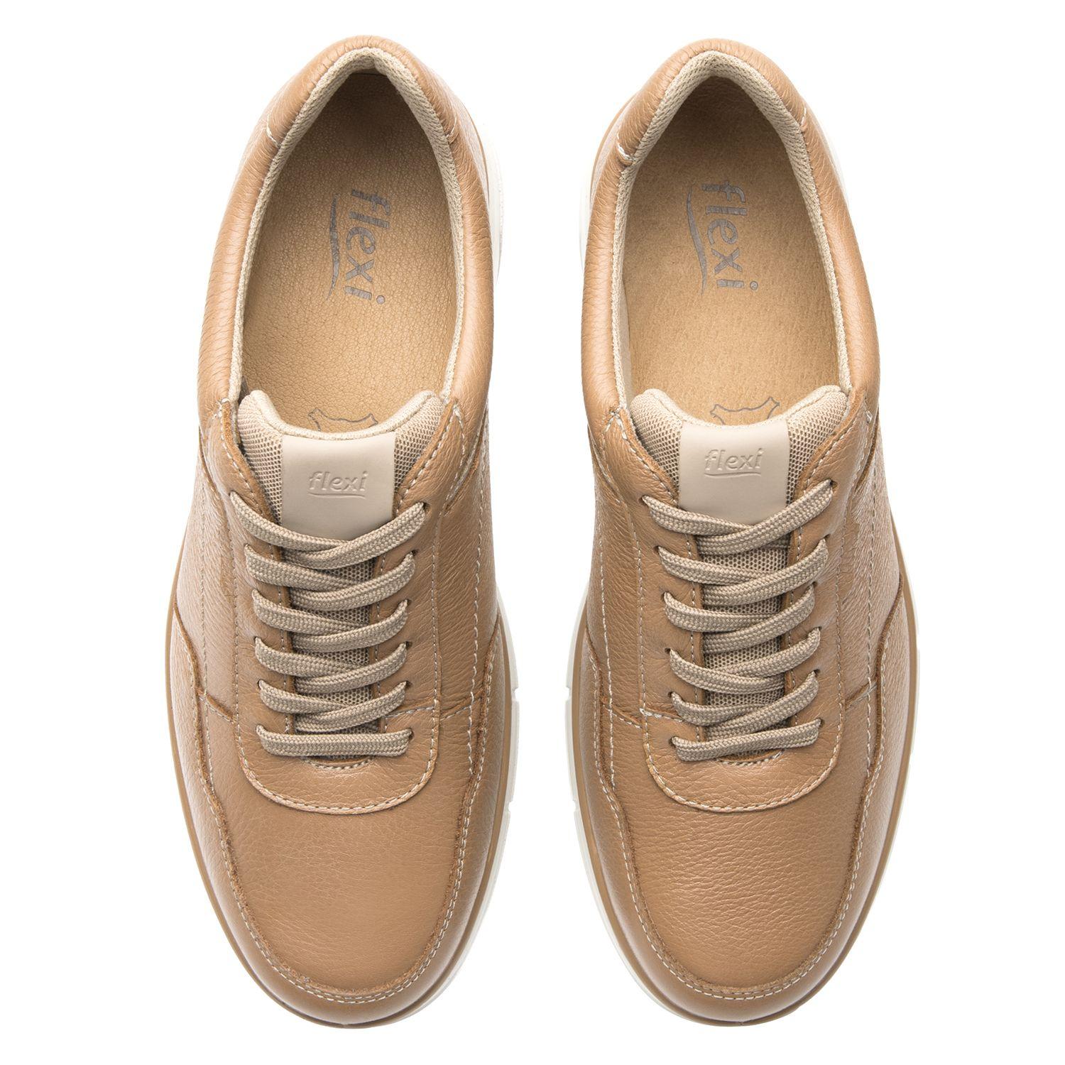 Zapatilla Mujer Turan 137902 Café Flexi-5