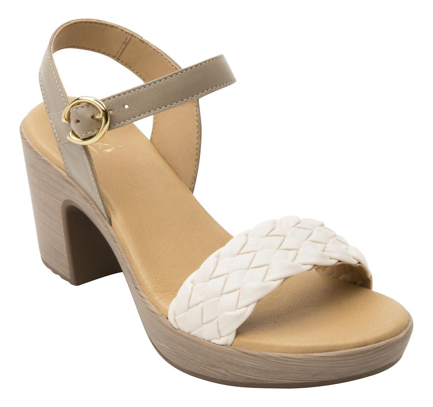 Sandalia Mujer Cuero Lory Beige Flexi-1