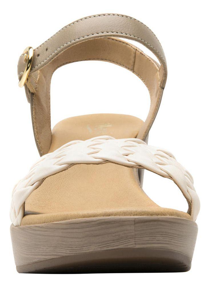 Sandalia Mujer Cuero Lory Beige Flexi-4