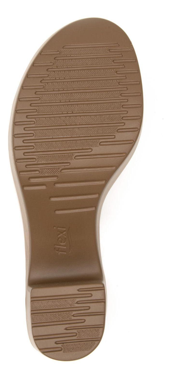 Sandalia Mujer Cuero Lory Beige Flexi-5