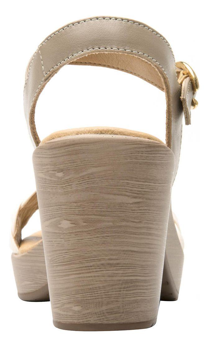 Sandalia Mujer Cuero Lory Beige Flexi-6