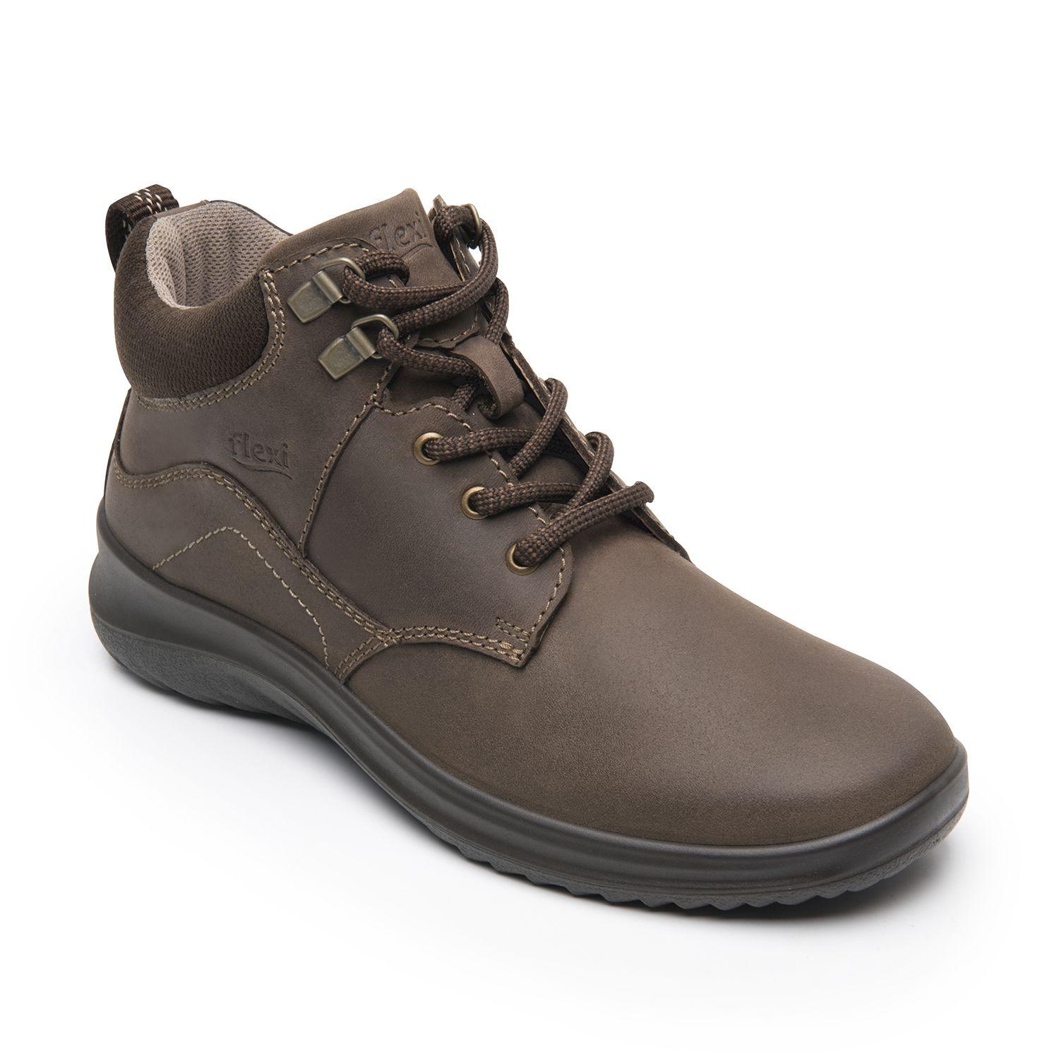 Botin Mujer Uma 125910 Cocoa Flexi-1