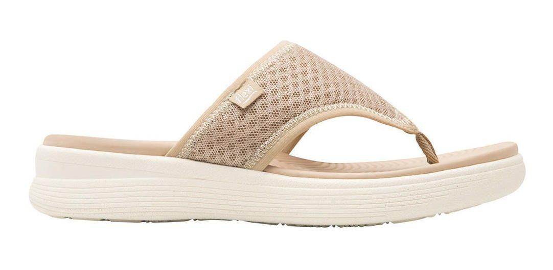 Sandalia mujer delta 114002 beige Flexi-3