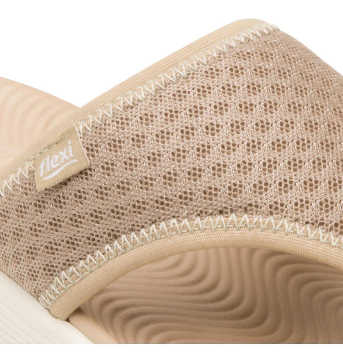 Sandalia mujer delta 114002 beige Flexi-8