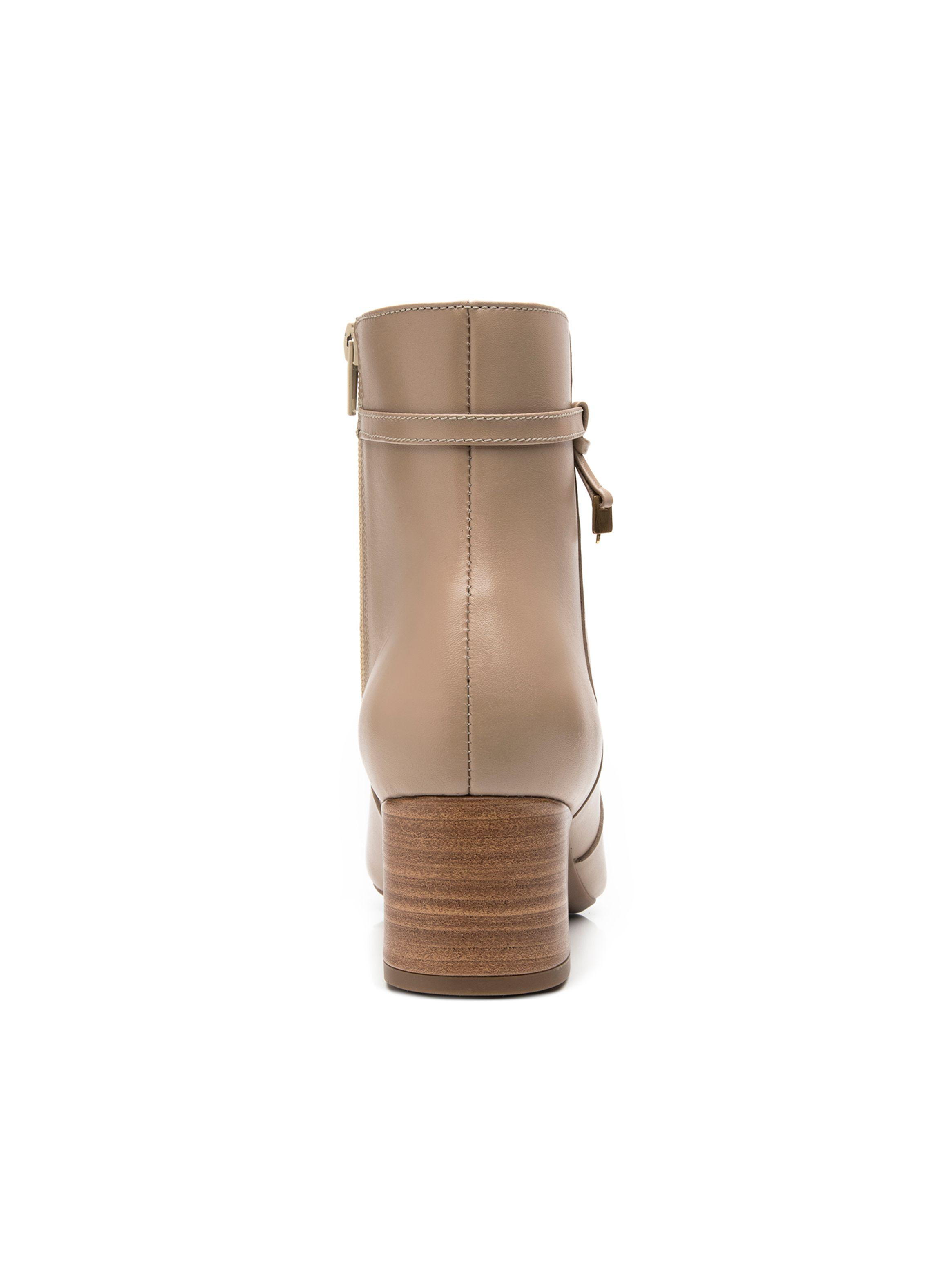 Botín Mujer Annette 137504 Beige-5