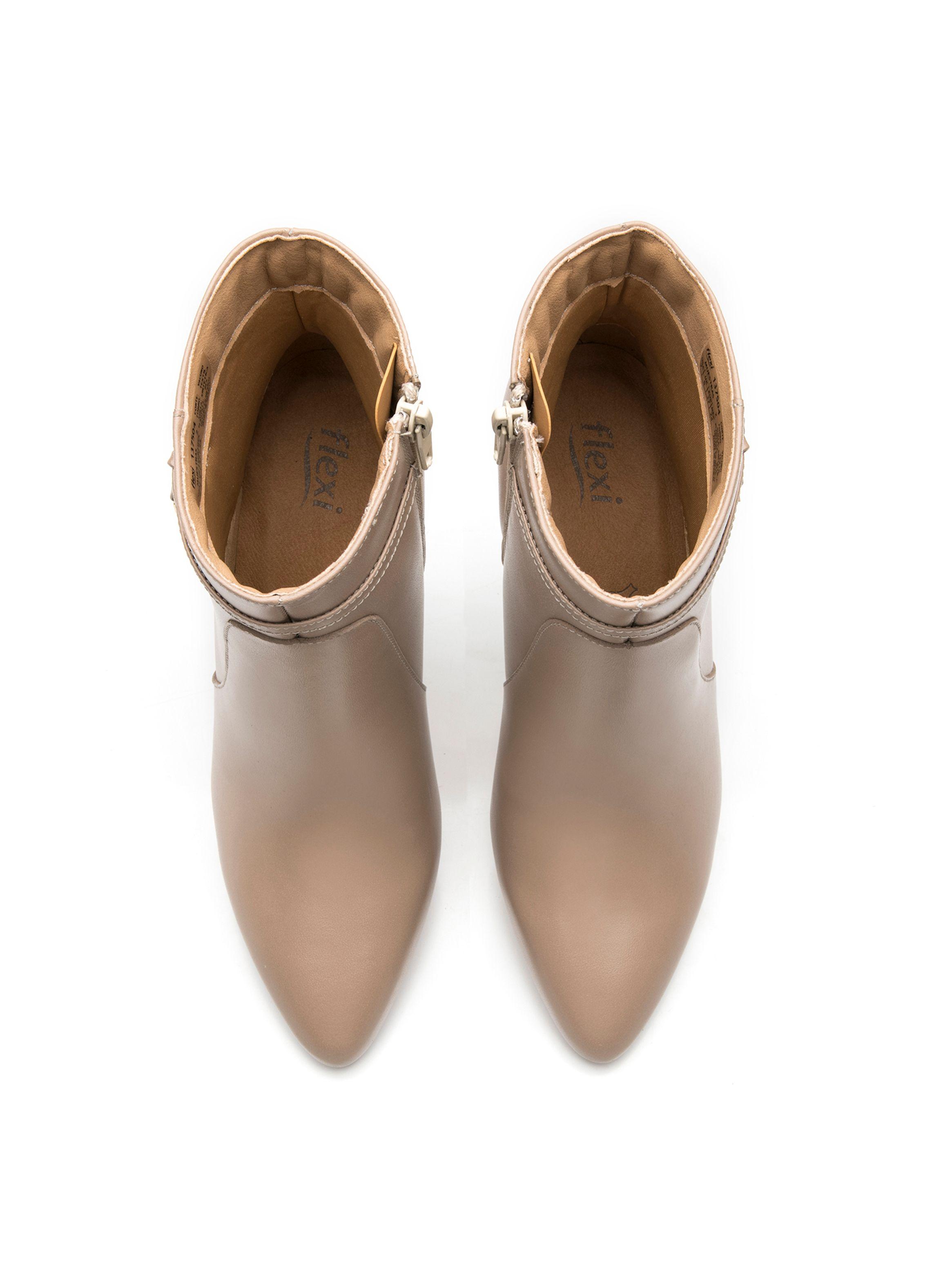 Botín Mujer Annette 137504 Beige-6