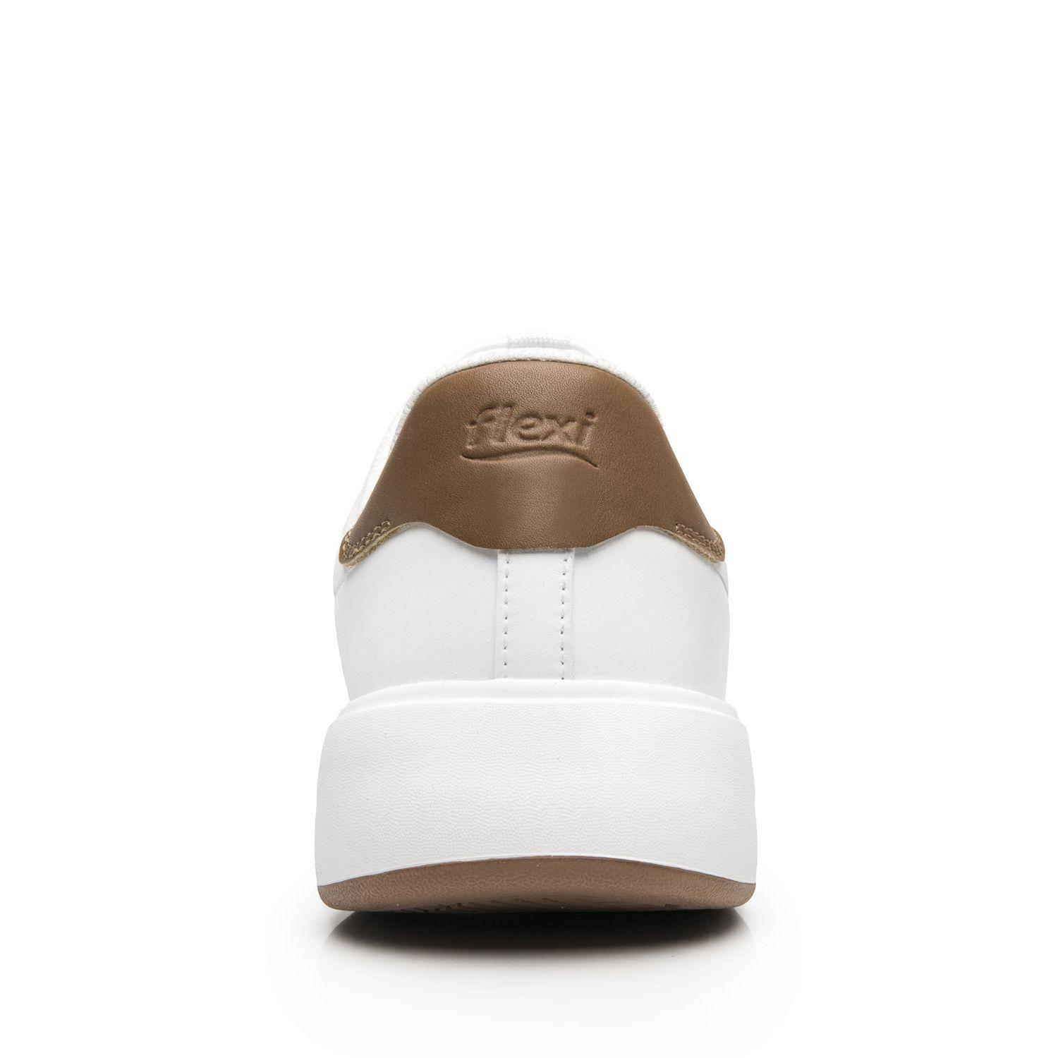 Zapatilla Hombre Zond 422601 Blanca Flexi-4